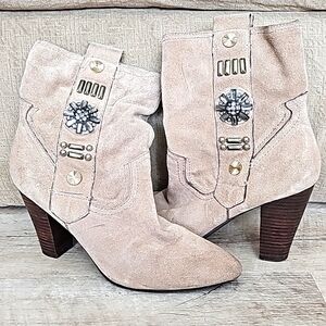 Suede Ankle boots